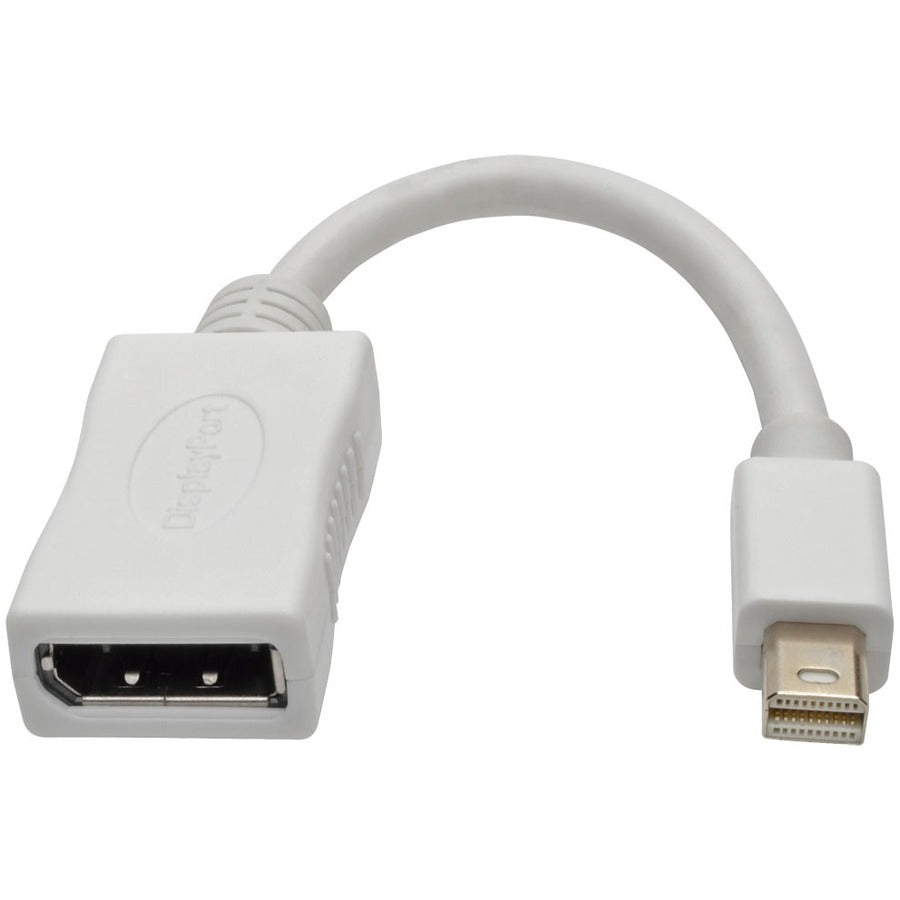 Eaton Tripp Lite Series Keyspan Mini DisplayPort to DisplayPort Cable Adapter (M/F) - 4K 60 Hz, DP 1.2, HDCP 2.2, 6 in. (15.2 cm) - P139-06N-DP-V2B