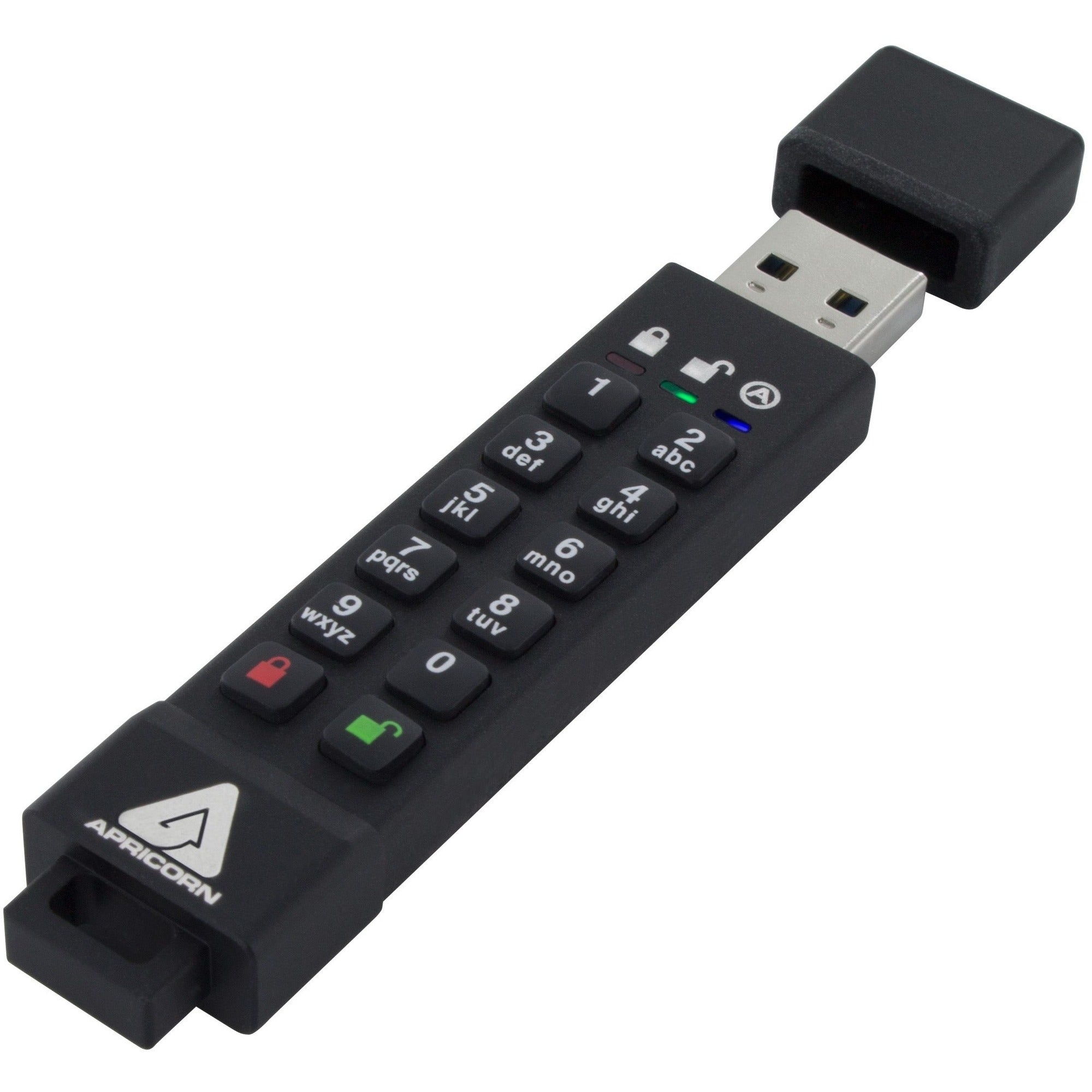 Apricorn 64GB Aegis Secure Key 3z USB 3.1 Flash Drive - ASK3Z-64GB