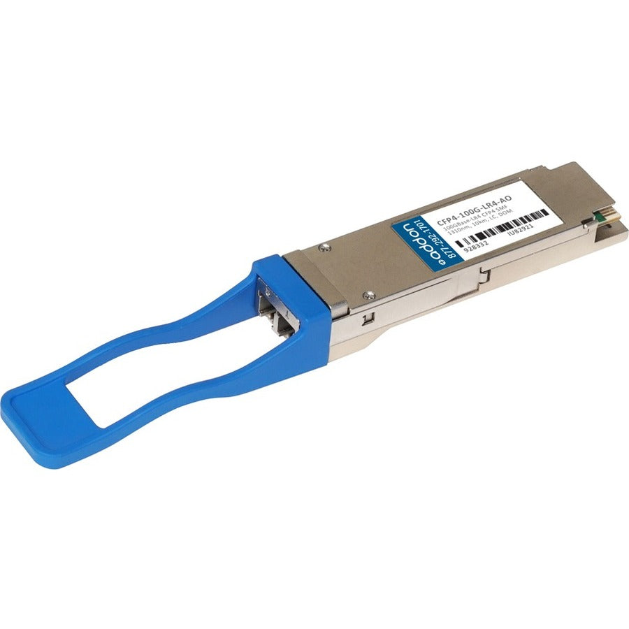 AddOn Cisco CFP4-100G-LR4 Compatible TAA Compliant 100GBase-LR4 CFP4 Transceiver (SMF, 1310nm, 10km, LC, DOM) - CFP4-100G-LR4-AO