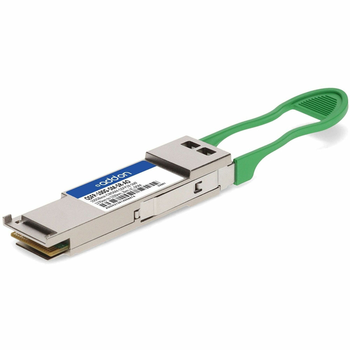 AddOn Cisco QSFP-100G-SM-SR Compatible TAA Compliant 100GBase-CWDM4 QSFP28 Transceiver (SMF, 1270nm to 1330nm, 2km, LC, DOM) - QSFP-100G-SM-SR-AO