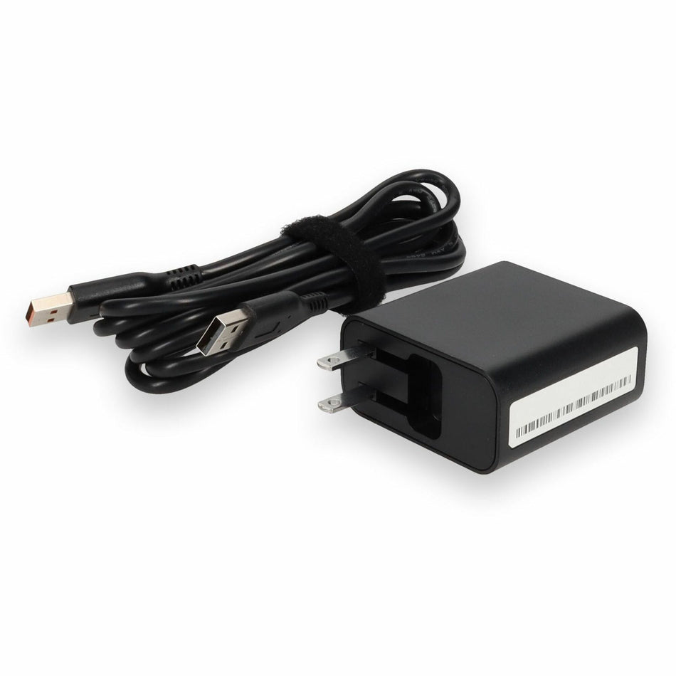 Lenovo ADL40WDA Compatible 40W 20V at 2A Black Laptop Power Adapter and Cable - ADL40WDA-AA