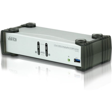 ATEN 2-Port USB 3.0 DisplayPort KVMP Switch-TAA Compliant - CS1912