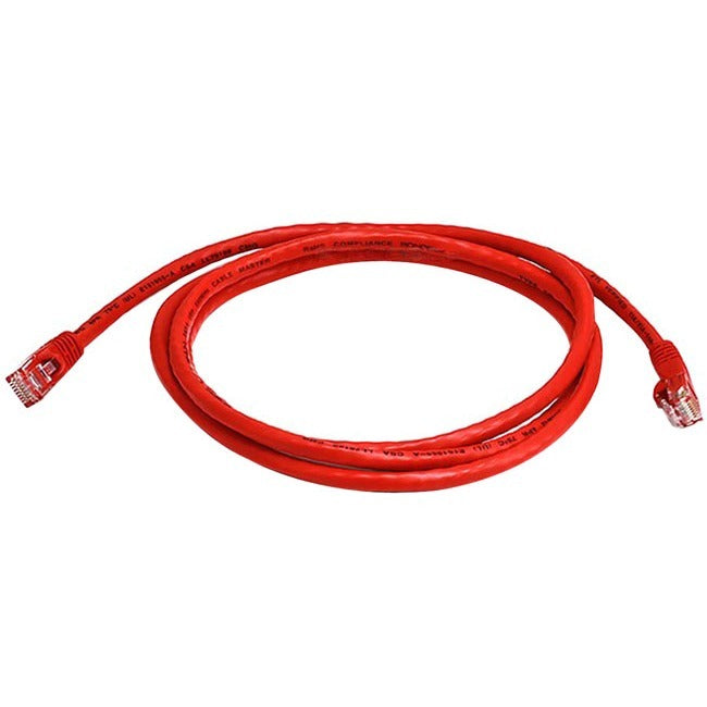 Monoprice Cat6 24AWG UTP Ethernet Network Patch Cable, 5ft Red - 3432