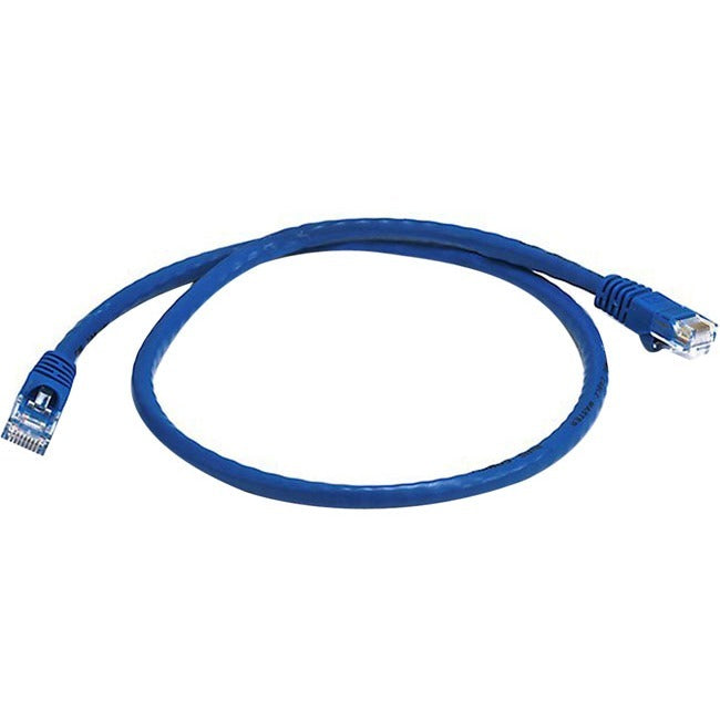 Monoprice Cat6 24AWG UTP Ethernet Network Patch Cable, 2ft Blue - 3420