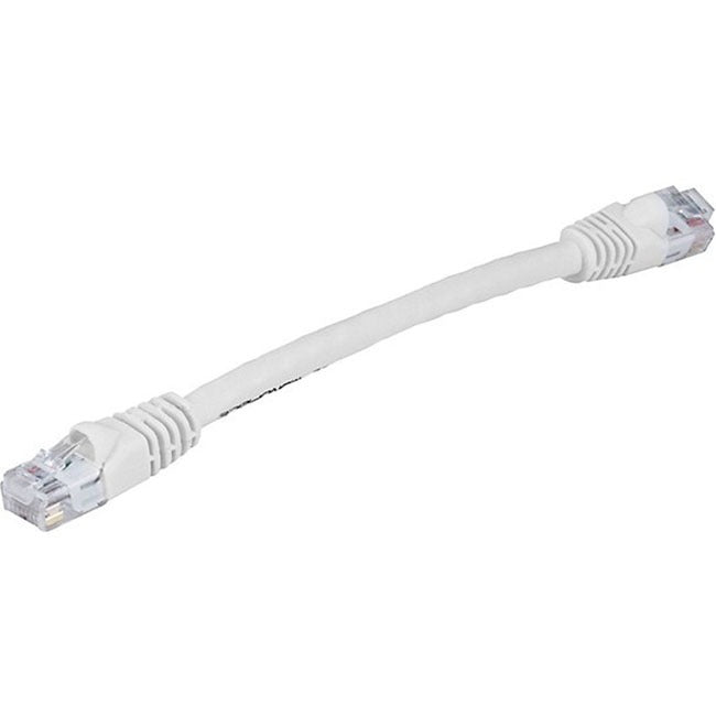 Monoprice Cat6 24AWG UTP Ethernet Network Patch Cable, 6-inch White - 7506