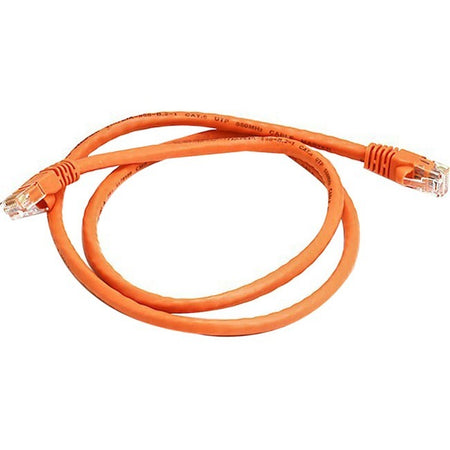 Monoprice Cat6 24AWG UTP Ethernet Network Patch Cable, 3ft Orange - 3413