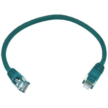 Monoprice Cat6 24AWG UTP Ethernet Network Patch Cable, 1ft Green - 2289