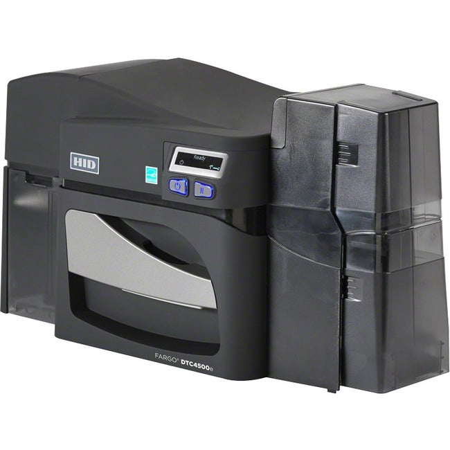 Fargo DTC4500E Double Sided Desktop Dye Sublimation/Thermal Transfer Printer - Monochrome - Card Print - USB - 055108