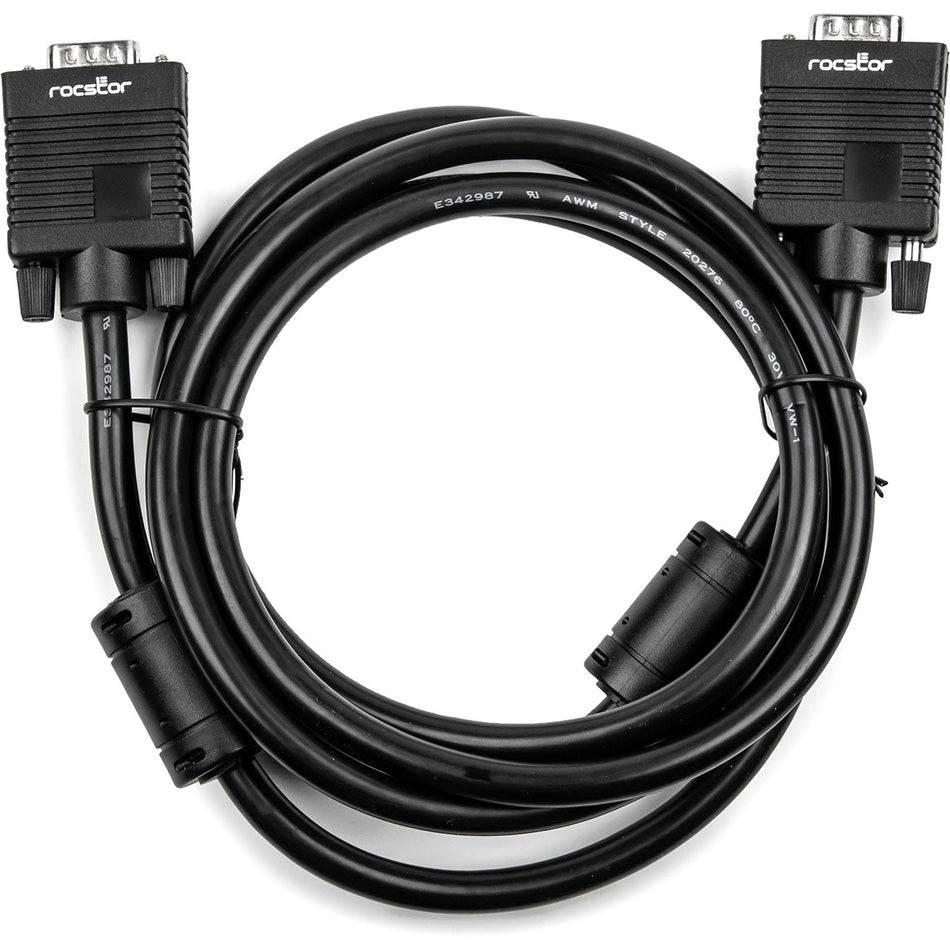 Rocstor Premium High-Resolution SVGA/VGA Monitor Cable - Y10C138-B1