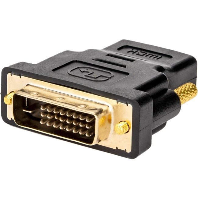 Rocstor Premium HDMI to DVI-D Video Cable Adapter - F/M - 1 x HDMI Female Digital Audio/Video - 1 x DVI-D Male Digital Video F/M - Black - Y10C126-B1