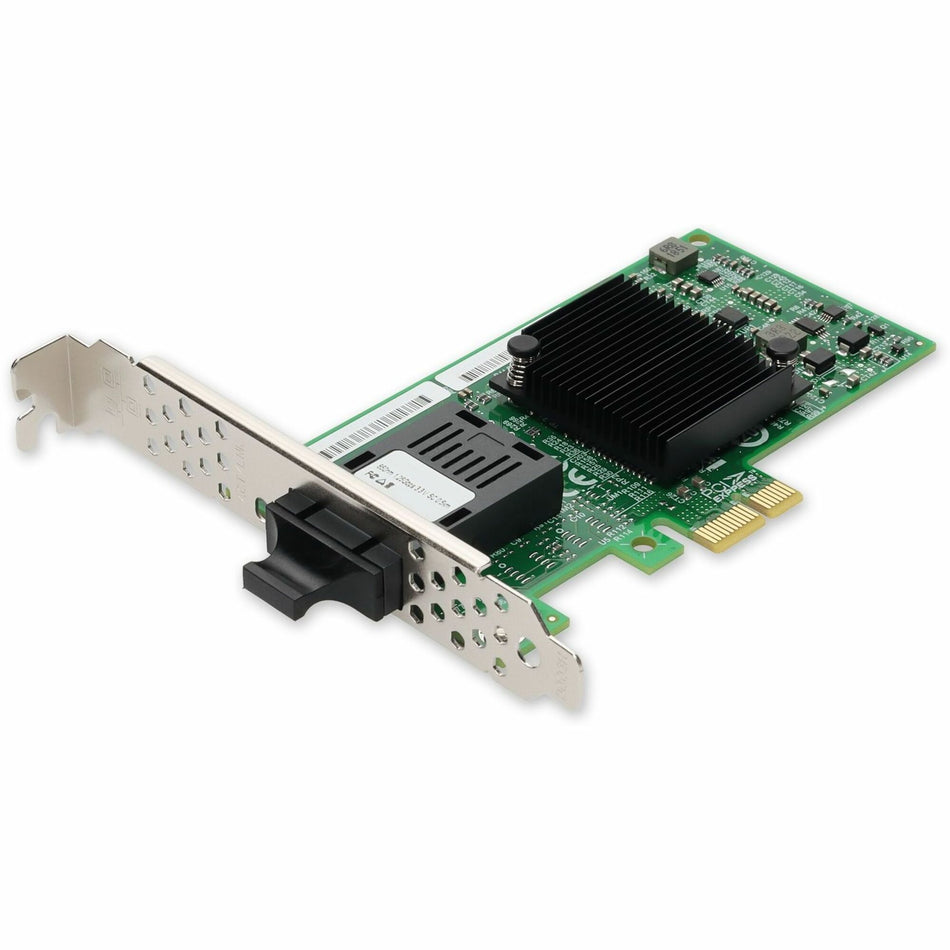 AddOn Allied Telesis&reg; AT-2911SX/SC-001 Comparable 1Gbs Single SC Port 550m MMF PCIe 2.0 x1 Network Interface Card - AT-2911SX/SC-001-AO