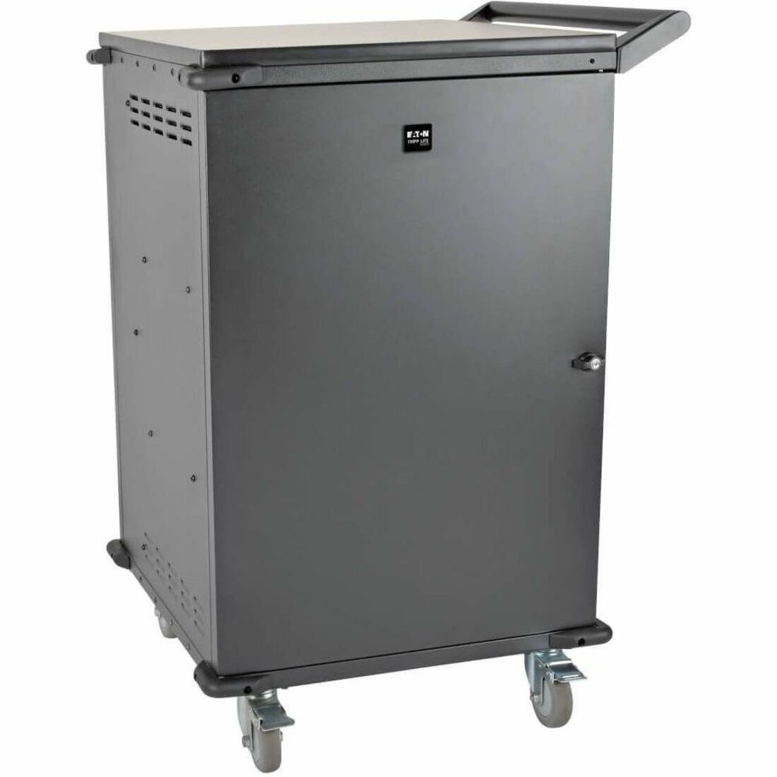 Tripp Lite by Eaton Multi-Device Charging Cart 36 AC Outlets Chromebooks and Laptops Black - CSC36AC
