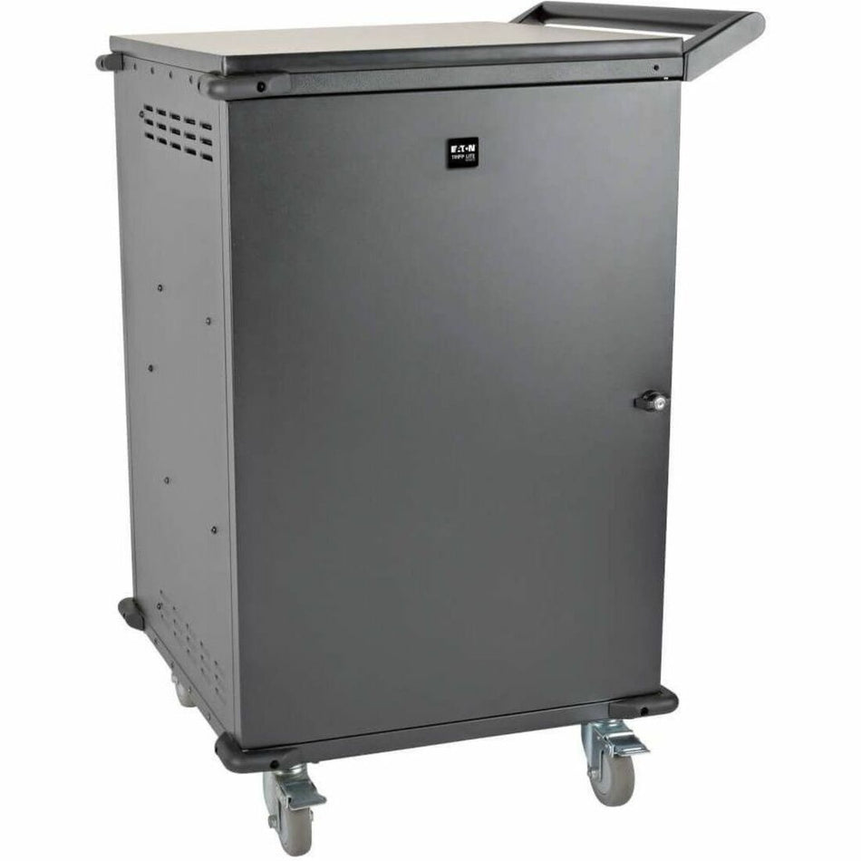 Tripp Lite by Eaton Multi-Device Charging Cart 36 AC Outlets Chromebooks and Laptops Black - CSC36AC