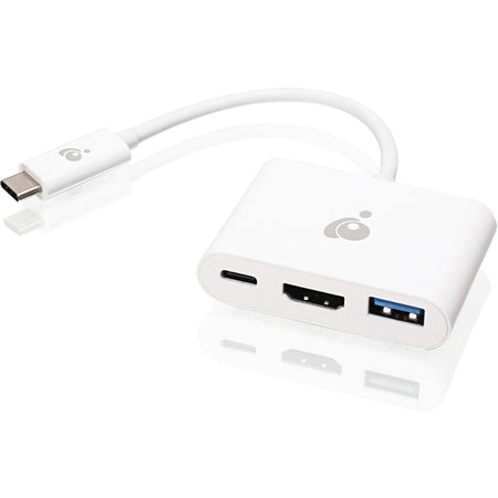 IOGEAR USB-C to Multiport HDMI / USB Adapter with PD Pass-Thru - GUC3C3H