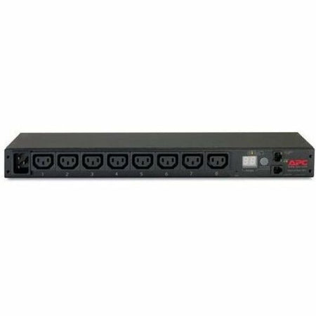 APC by Schneider Electric Rack PDU, Metered, 1U, 16A, 208/230V, (8) C13 - AP7821B