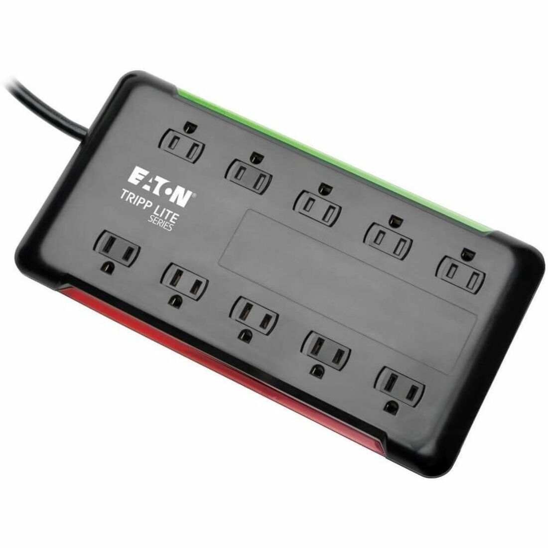 Tripp Lite series Protect It! 10-Outlet Surge Protector, 6 ft. Cord, 2880 Joules, Black Housing - TLP1006B