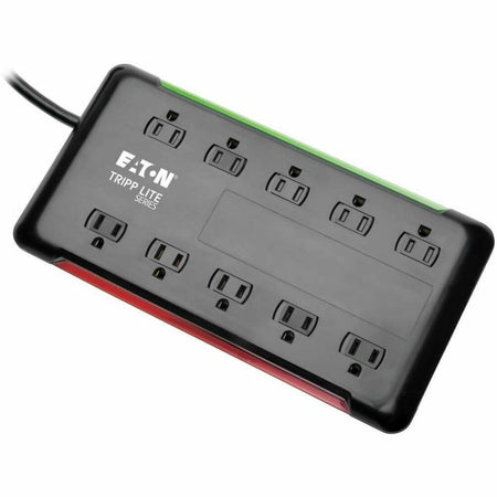 Tripp Lite series Protect It! 10-Outlet Surge Protector, 6 ft. Cord, 2880 Joules, Black Housing - TLP1006B