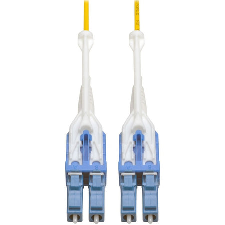 Tripp Lite by Eaton Duplex Singlemode 9/125 Fiber Patch Cable (LC/LC) Push/Pull Tabs 1 m (3 ft.) - N370-01M-T