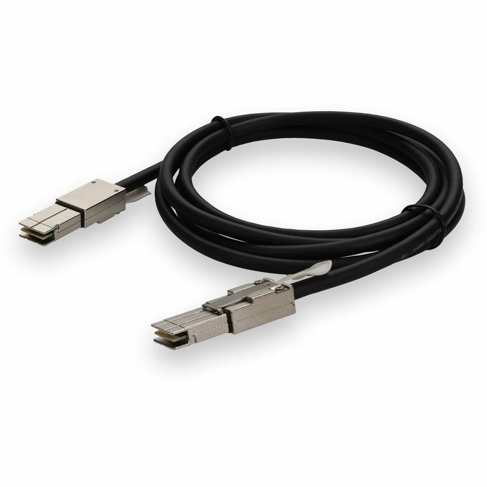 AddOn 50cm Cisco&reg; CAB-STK-E-0.5M Compatible FlexStack Male to Male Stacking Cable - CAB-STK-E-0.5M-AO