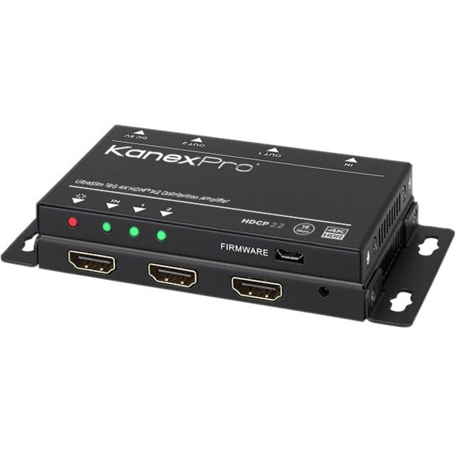 KanexPro UltraSlim 4K HDMI 1X2 Splitter w/ 4:4:4 Color Space & 18G - SP-1X2SL18G