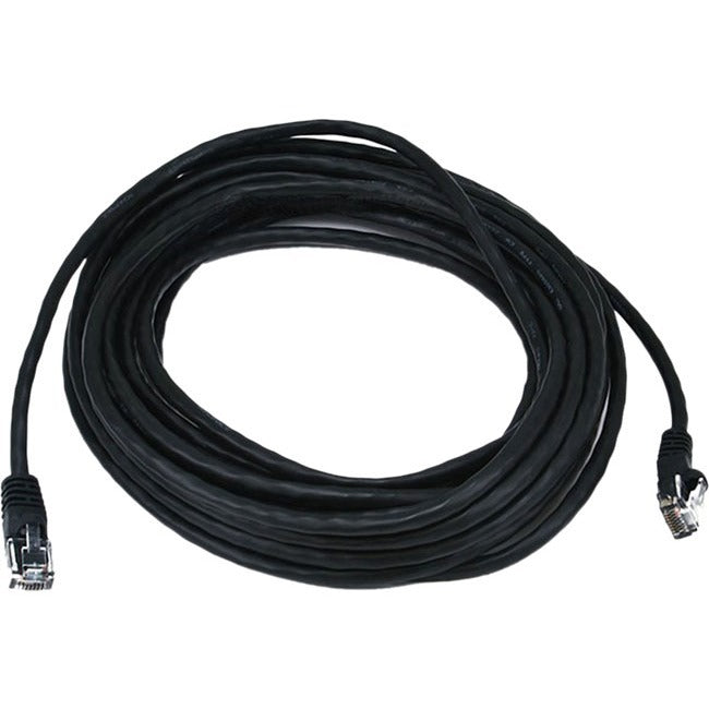 Monoprice Cat5e 24AWG UTP Ethernet Network Patch Cable, 25ft Black - 2151