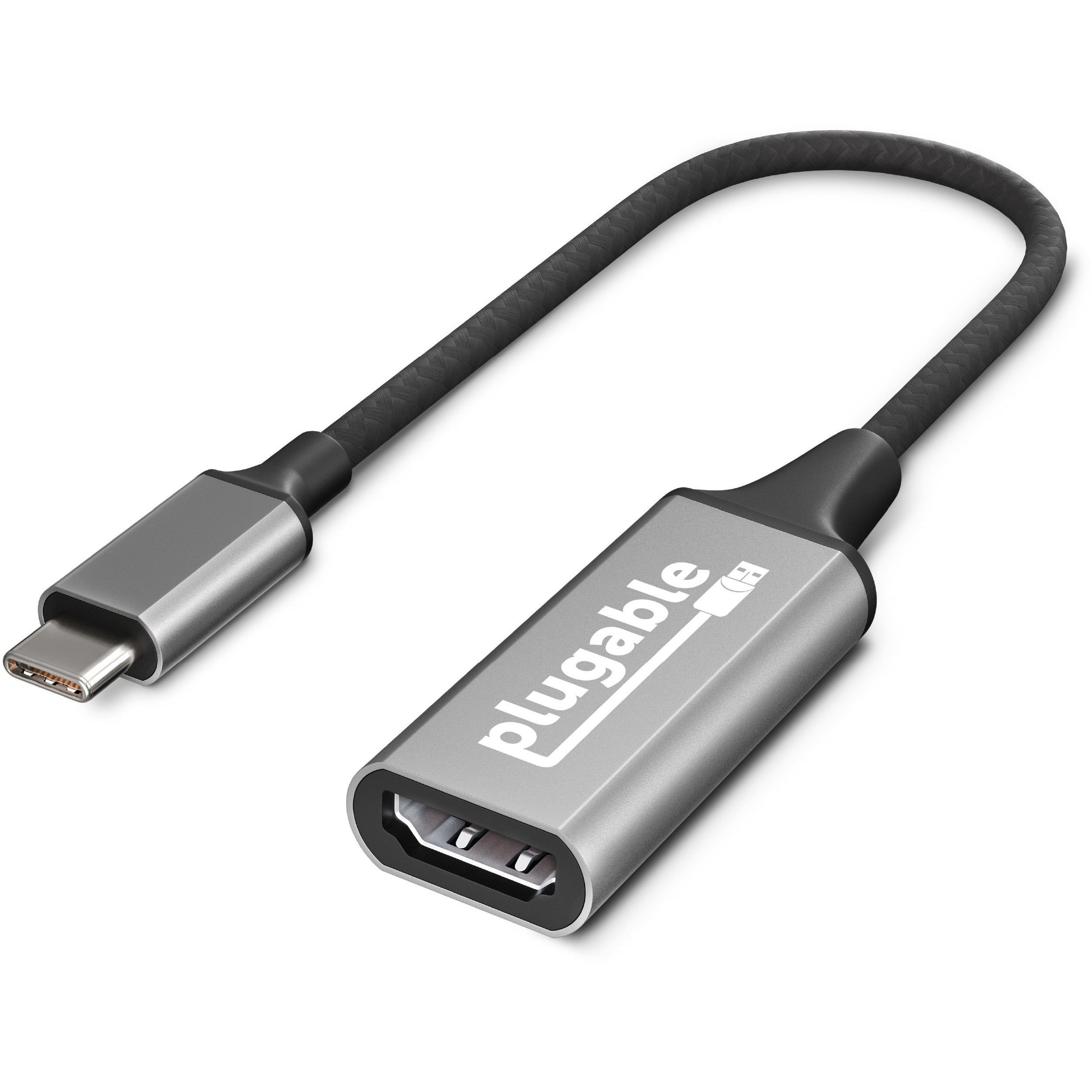 Plugable USB C to HDMI adapter, HDMI 2.0, USB4 / Thunderbolt Adapter for 4K Monitor up to 4K 60Hz - USBC-HDMI