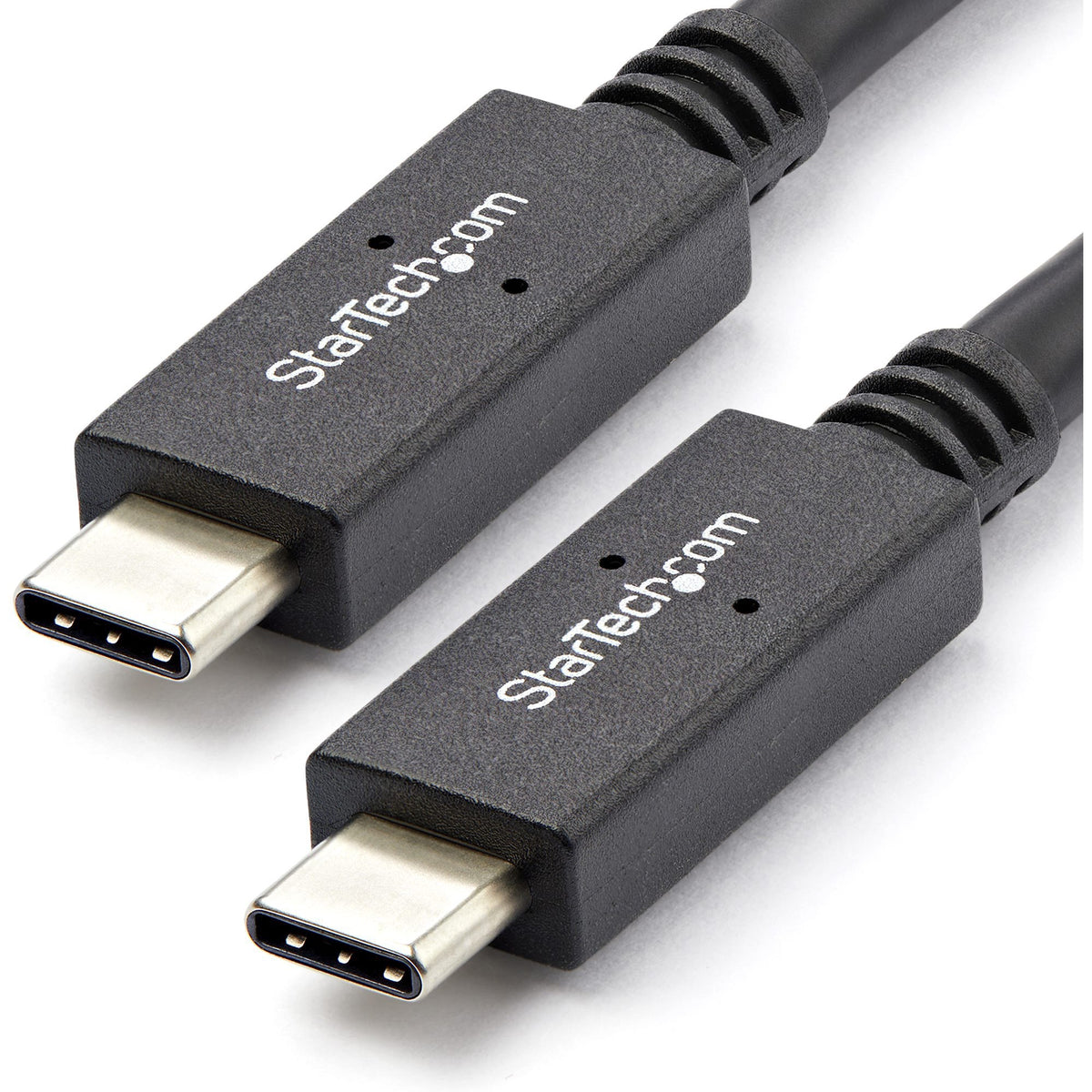 StarTech.com 1m 3 ft USB C Cable with Power Delivery (5A) - M/M - USB 3.1 (10Gbps) - USB-IF Certified - USB Type C Cable - USB 3.2 Gen 2 - USB31C5C1M