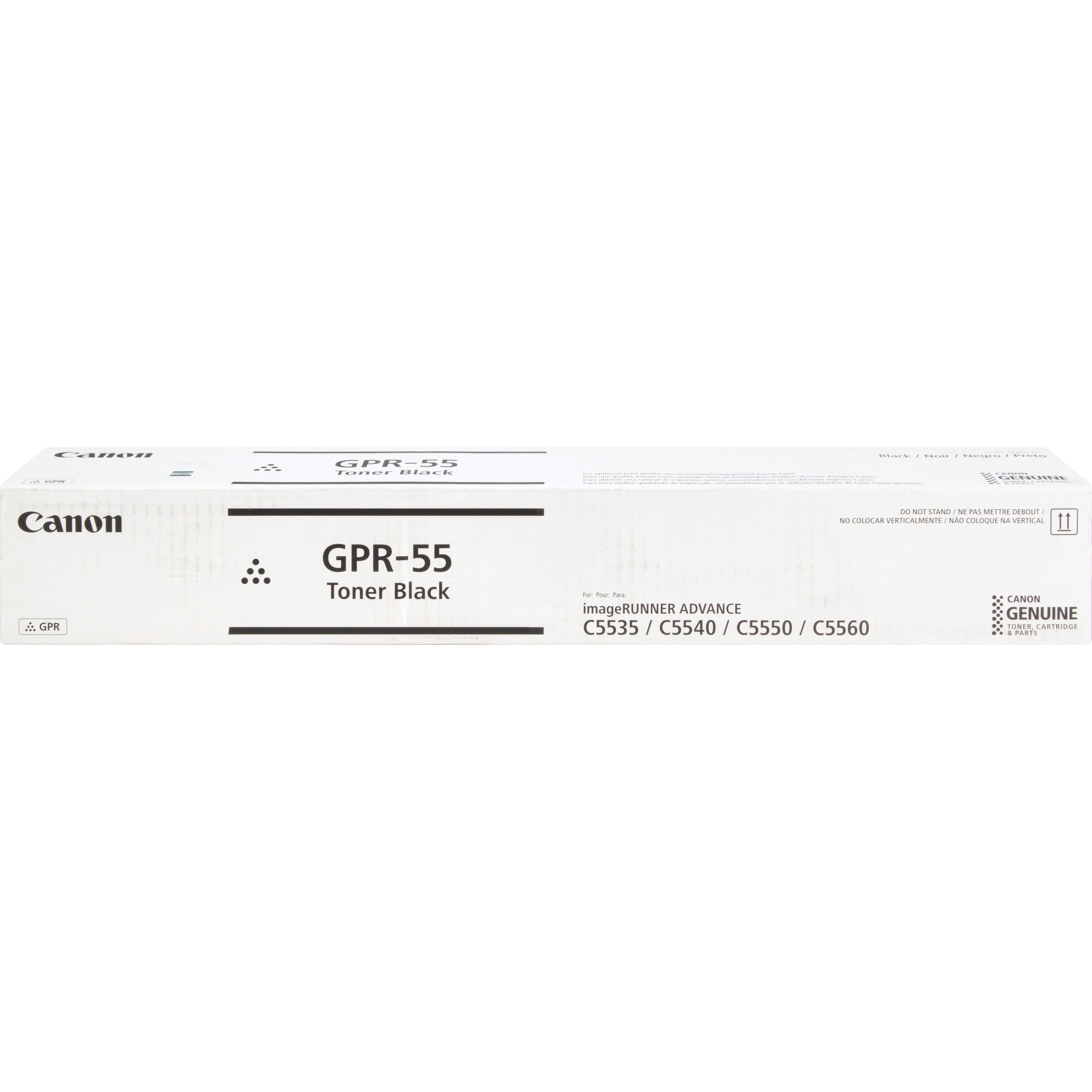 Canon GPR-55 Original Laser Toner Cartridge - Black - 1 Each - 0481C003
