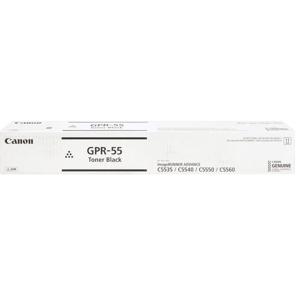 Canon GPR-55 Original Laser Toner Cartridge - Black - 1 Each - 0481C003