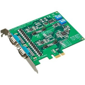 Advantech 2-port RS-232/422/485 PCI Express Communication Card w/Surge & Isolation - PCIE-1602C-AE