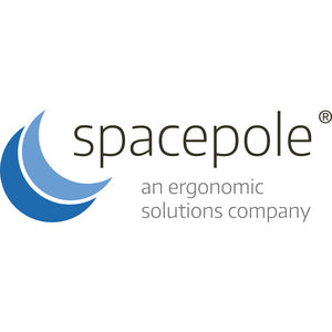 SpacePole Pole Mount for Payment Terminal - Black - DTP171-02