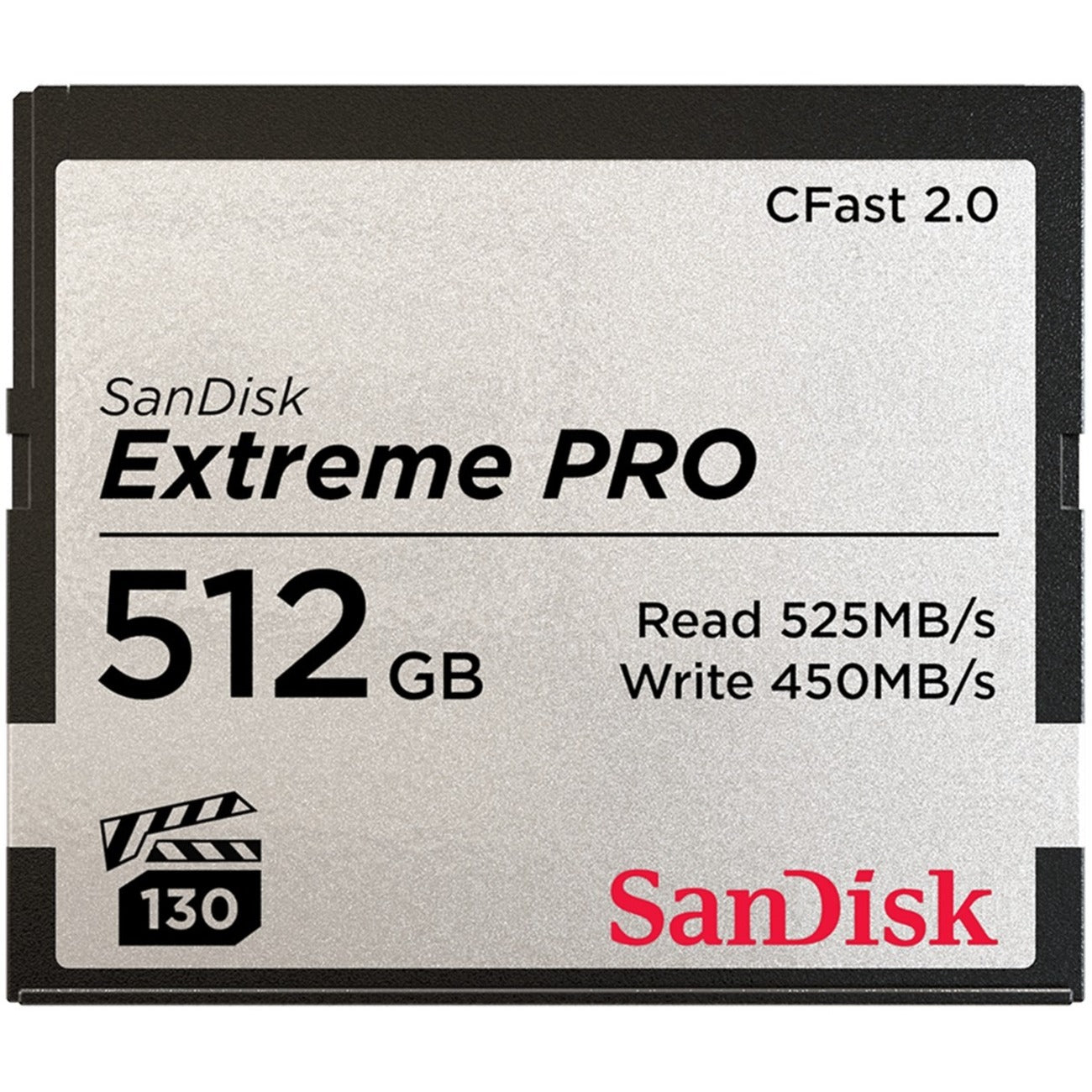 SanDisk Extreme Pro 512 GB CFast 2.0 Card - SDCFSP-512G-A46D