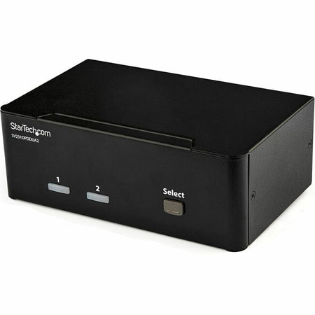 StarTech.com 2 Port DisplayPort Dual-Monitor KVM Switch - DisplayPort KVM - 4K 60 Hz - SV231DPDDUA2