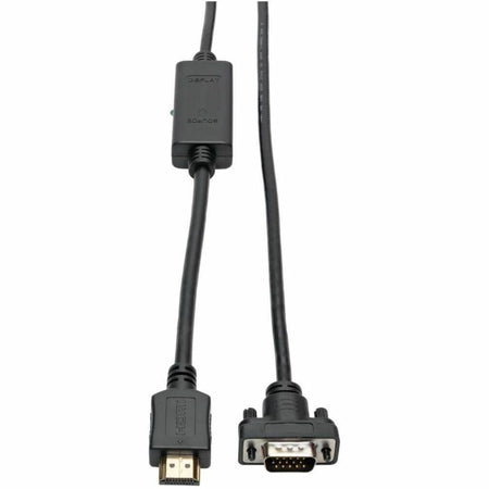 Tripp Lite by Eaton HDMI to VGA Active Adapter Cable (HDMI to Low-Profile HD15 M/M) 3 ft. (0.9 m) - P566-003-VGA
