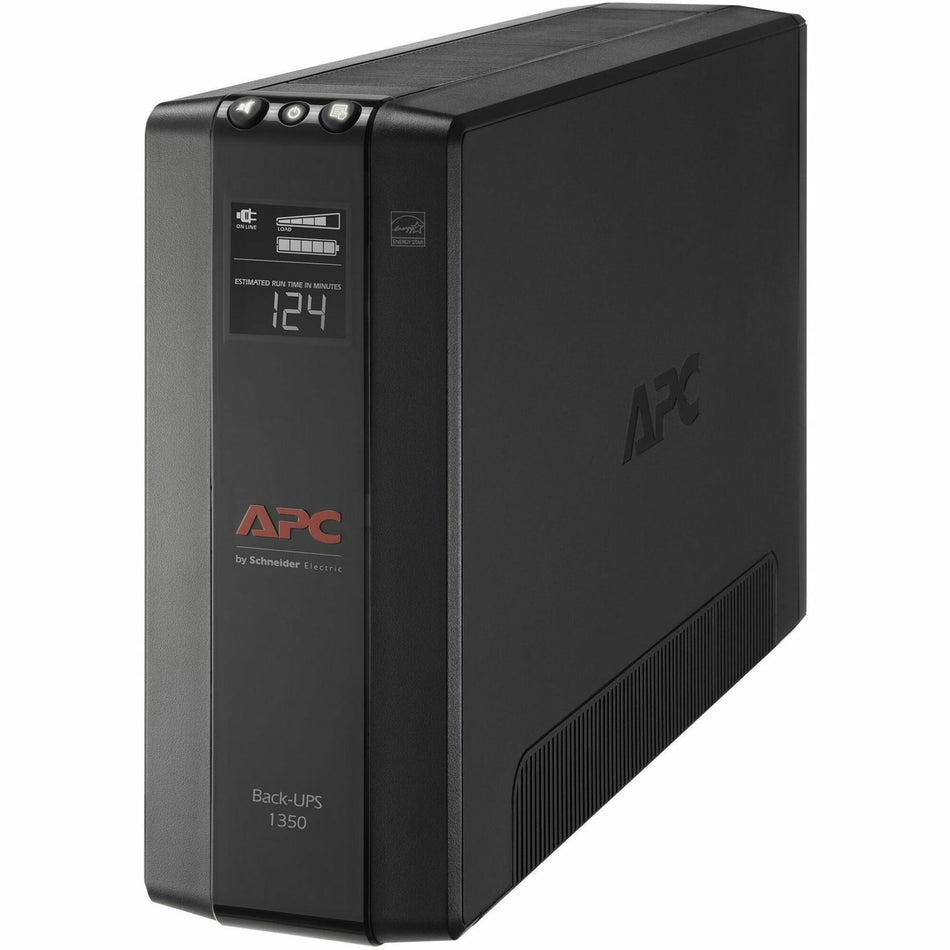 APC by Schneider Electric Back UPS Pro BX1350M, Compact Tower, 1350VA, AVR, LCD, 120V - BX1350M