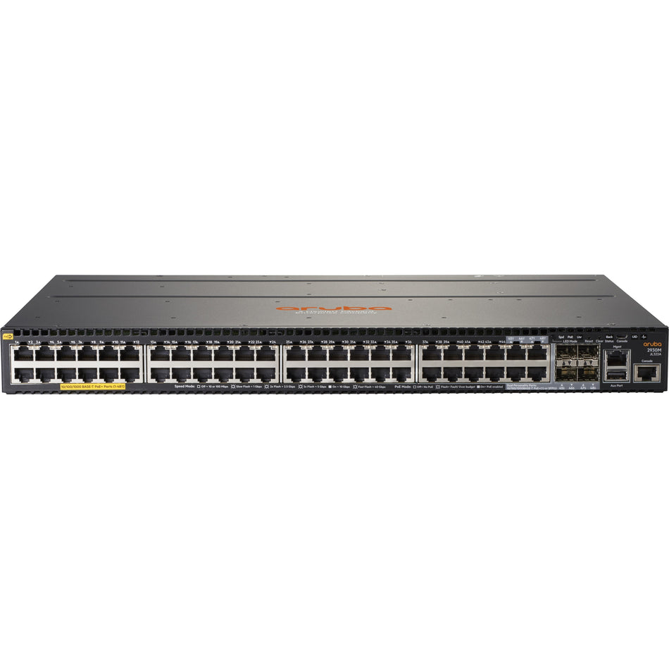 HPE 2930M 48G POE+ 1-Slot Switch - JL322A