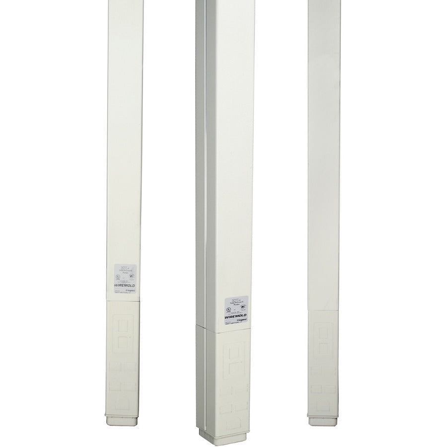 Wiremold 25DTC Series 15' Blank Pole, Gray - 25DTC-415