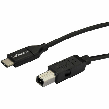 StarTech.com 2m 6 ft USB C to USB B Cable - M/M - USB 2.0 - USB Type C Printer Cable - USB 2.0 Type-C to Type-B Cable - USB2CB2M