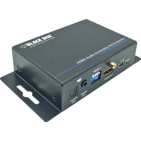 Black Box Audio Embedder/De-embedder - HDMI 2.0 - AEMEX-HDMI-R2