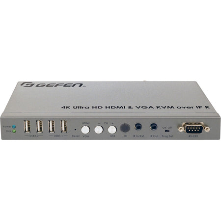 Gefen 4K Ultra HD HDMI and VGA KVM over IP - Receiver Unit - EXT-UHDV-KA-LANS-RX