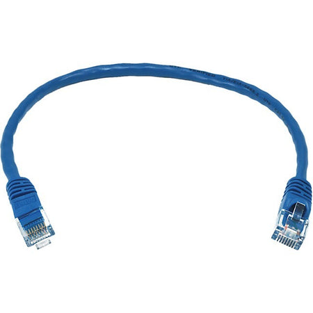 Monoprice Cat6 24AWG UTP Ethernet Network Patch Cable, 1ft Blue - 2113