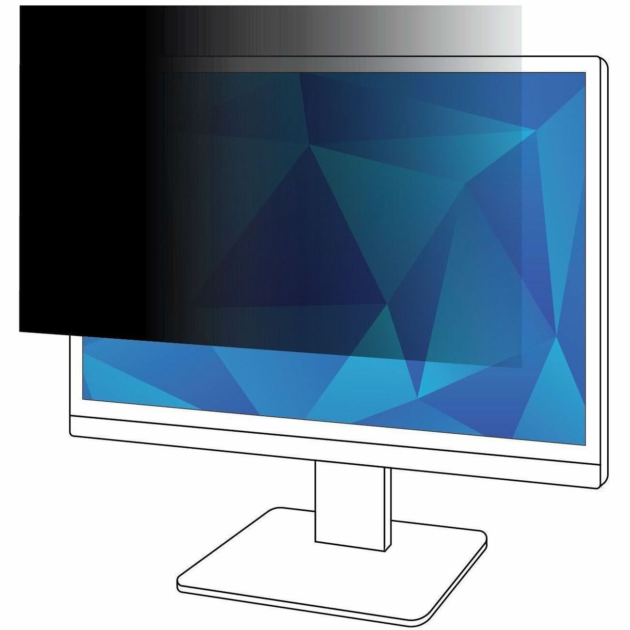 3M&trade; Privacy Filter for 18.5in Monitor, 16:9, PF185W9B - PF185W9B