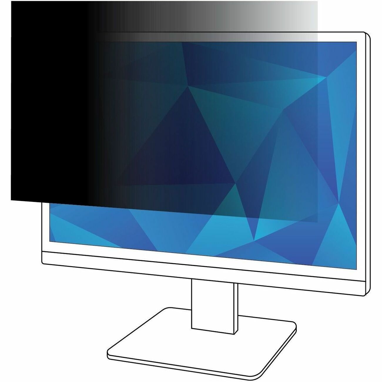 3M™ Privacy Filter for 27in Monitor, 16:9, PF270W9B - PF270W9B