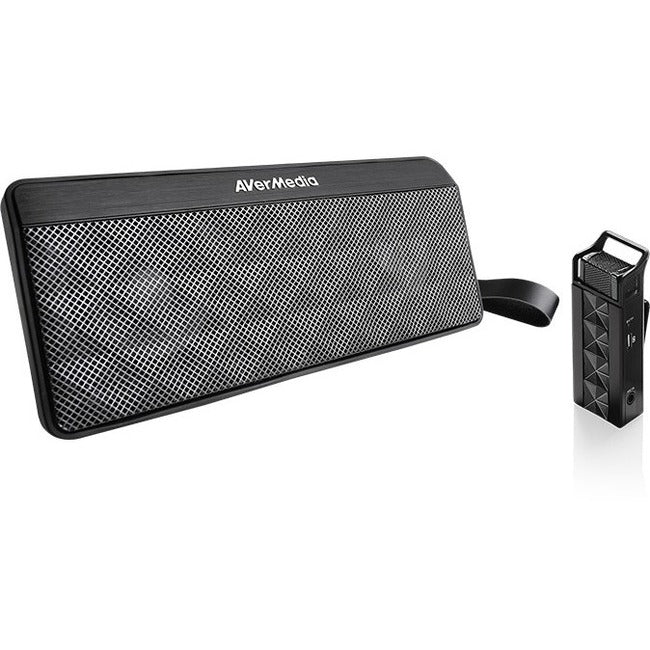 AVerMedia AW330 Portable Speaker and Wireless Mic Combo - 20W RMS - AW330