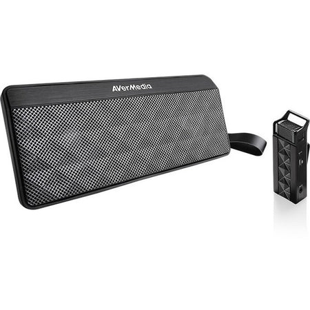 AVerMedia AW330 Portable Speaker and Wireless Mic Combo - 20W RMS - AW330