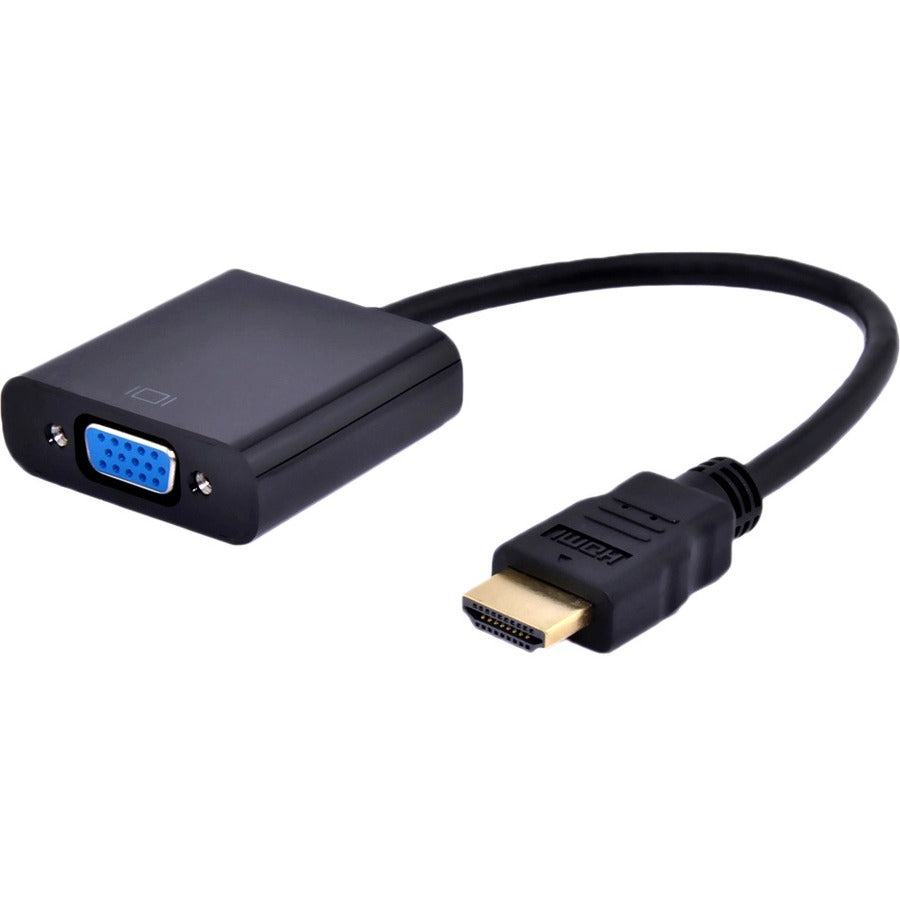 Accortec HDMI Male to VGA Female Adapter with Audio - HDMIMVGAFA-ACC