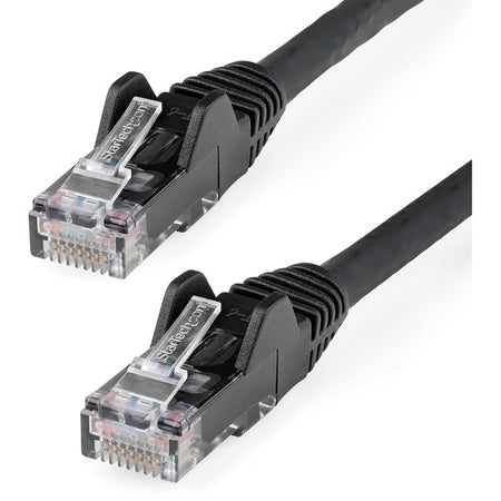 StarTech.com 125ft CAT6 Ethernet Cable - Black Snagless Gigabit - 100W PoE UTP 650MHz Category 6 Patch Cord UL Certified Wiring/TIA - N6PATCH125BK