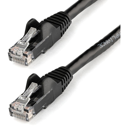 StarTech.com 150ft CAT6 Ethernet Cable - Black Snagless Gigabit - 100W PoE UTP 650MHz Category 6 Patch Cord UL Certified Wiring/TIA - N6PATCH150BK