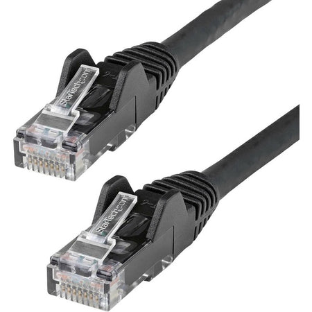 StarTech.com 30ft CAT6 Ethernet Cable - Black Snagless Gigabit - 100W PoE UTP 650MHz Category 6 Patch Cord UL Certified Wiring/TIA - N6PATCH30BK