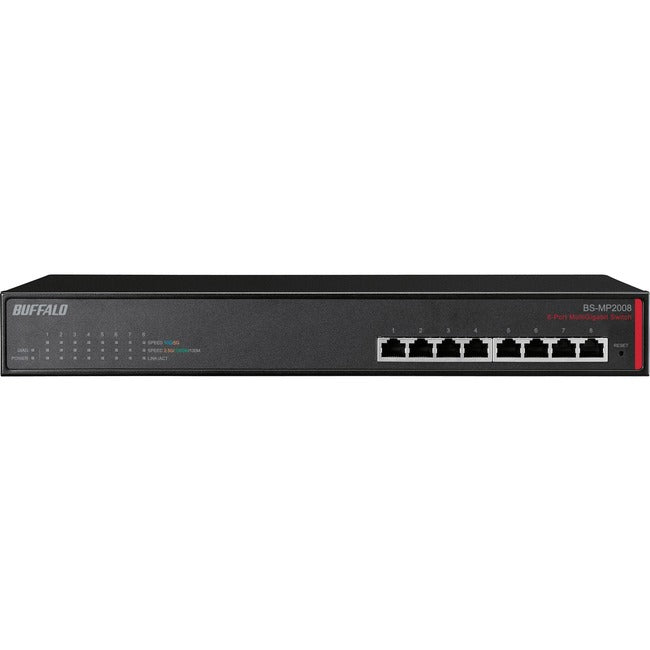 Buffalo Multi-Gigabit 8 Ports Business Switch (BS-MP2008) - BS-MP2008